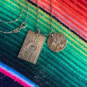 Spell & the gypsy collective Capricorn stargazer necklace gold